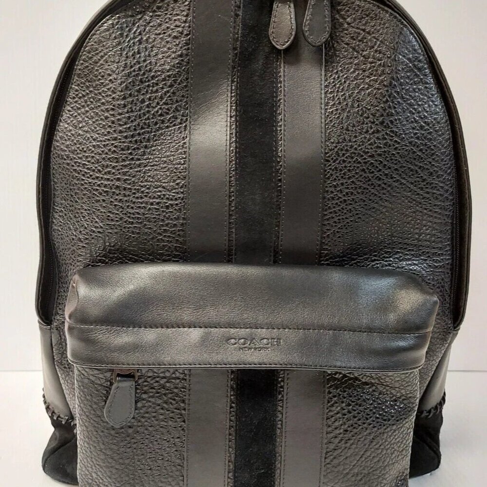 (N82861-1) Coach Black Backpack